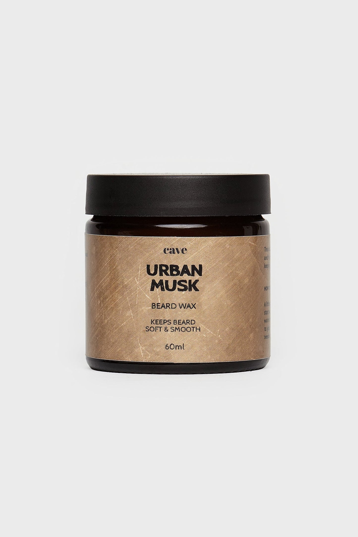 Urban Musk Natural Beard Wax - CAVE