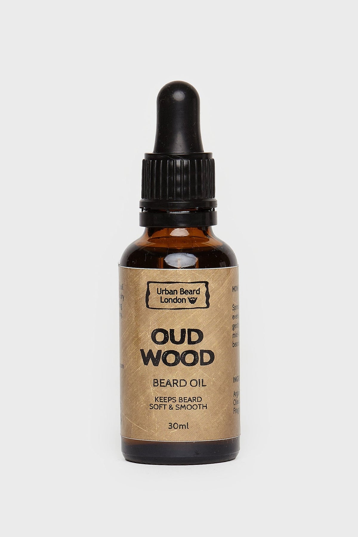 Oud Wood Natural Beard Oil - CAVE