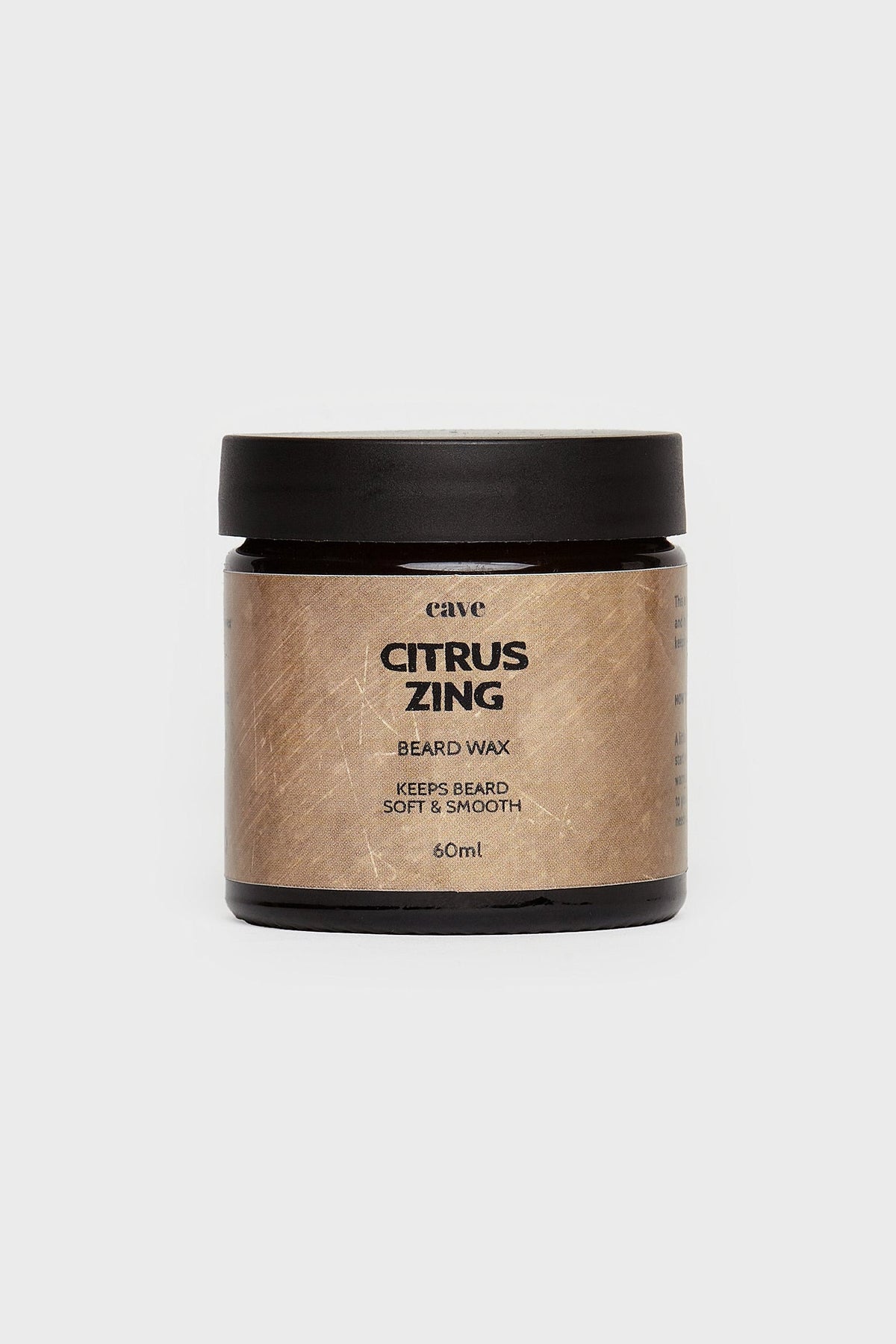 Citrus Zing Natural Beard Wax - CAVE