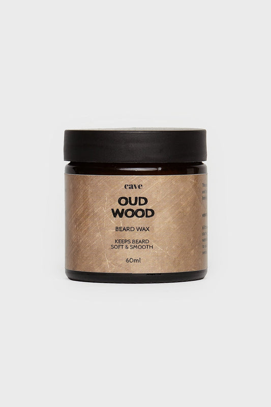 Oud Wood Natural Beard Wax - CAVE